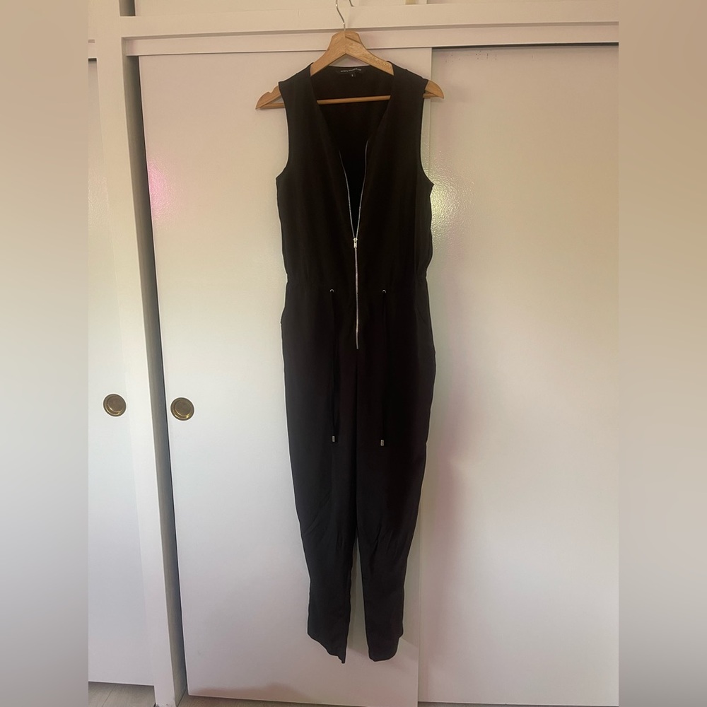 Walter Baker Black Sleeveless Jumpsuit